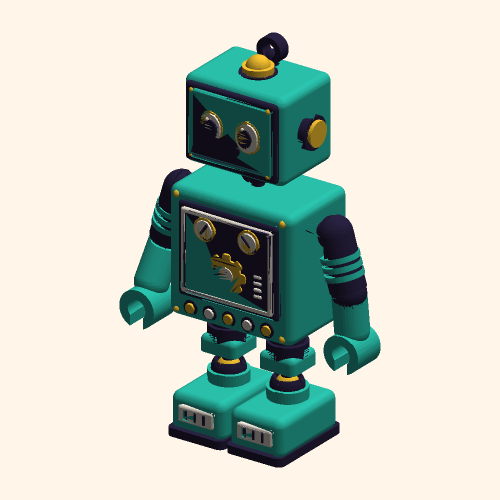 Tex Robot render