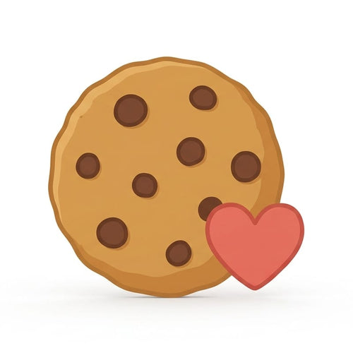 A cookie and a heart, a symbolic icon for the Buy Joseph a Cookie tip (ai-placeholder-replace-with-real-photo)