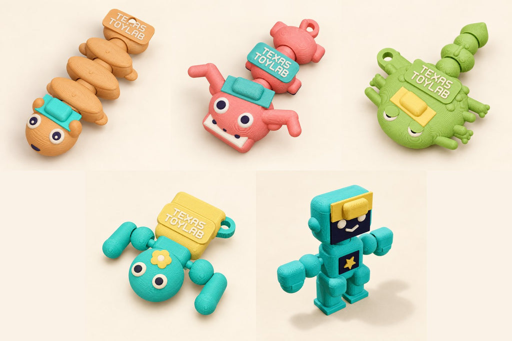 The Pocket Crew, all five
