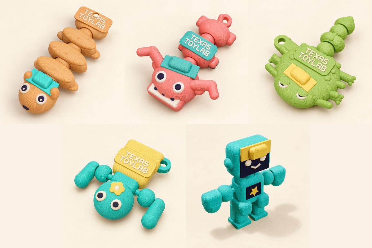 The Pocket Crew, all five