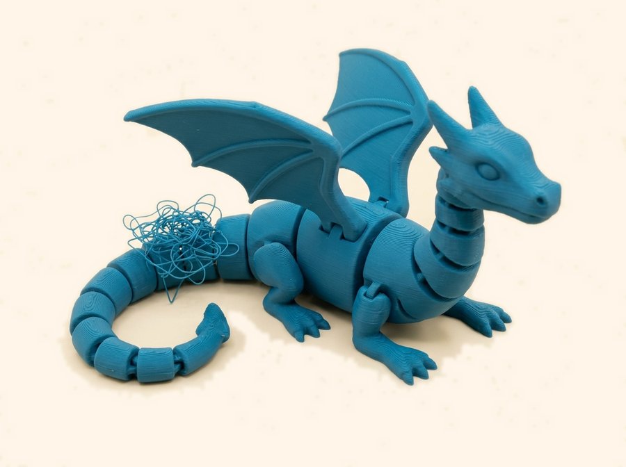 The Oops Shelf blemished mystery toy, a real defect print, on a plain background